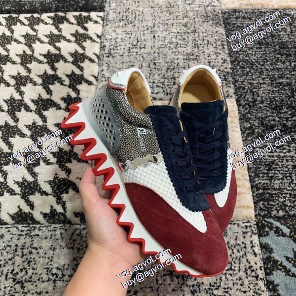 2020秋冬 クリスチャンルブタン Christian Louboutin偽物ブランド 上品な輝きを放つ形 ランニングシューズ 