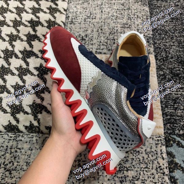 2020秋冬 クリスチャンルブタン Christian Louboutin偽物ブランド 上品な輝きを放つ形 ランニングシューズ 