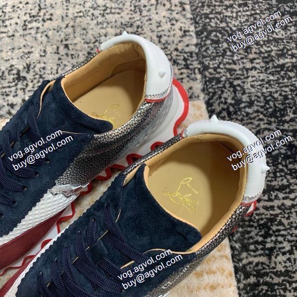2020秋冬 クリスチャンルブタン Christian Louboutin偽物ブランド 上品な輝きを放つ形 ランニングシューズ 