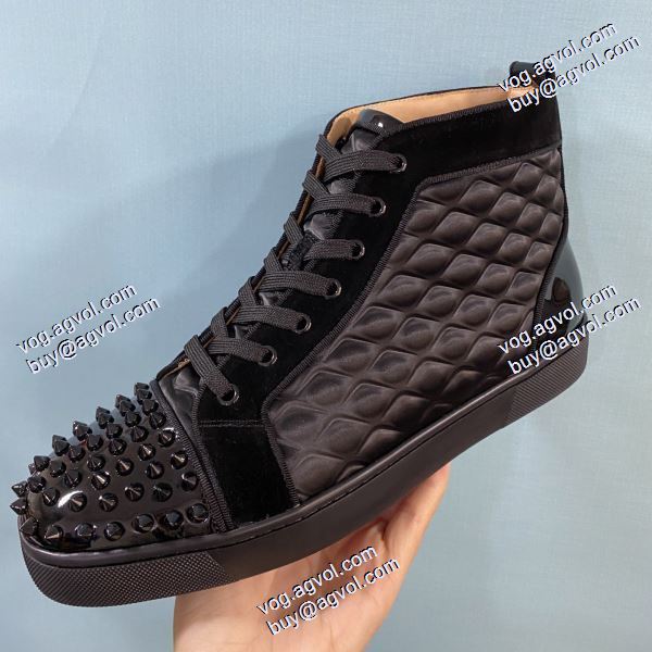 2020秋冬 クリスチャンルブタン Christian Louboutinコピー ハイトップシューズ 高級感ある