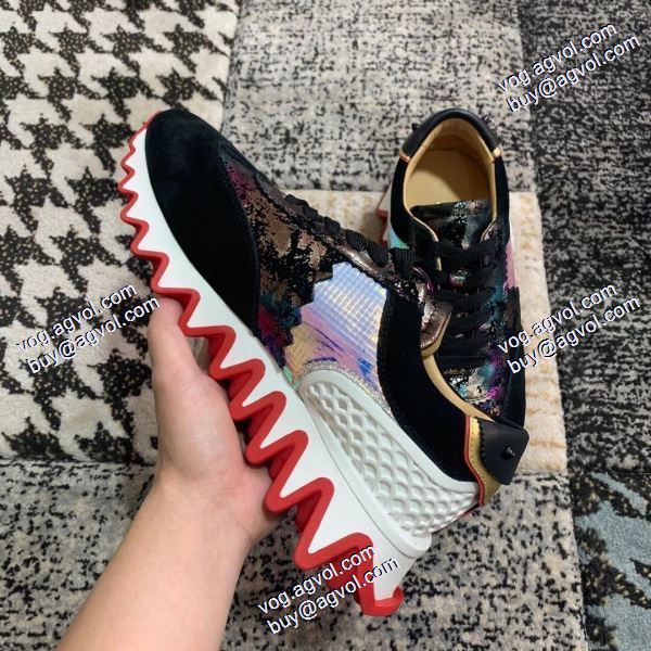 ランニングシューズ 2020秋冬 クリスチャンルブタン Christian Louboutinブランド 偽物 通販 大絶賛の履き心地!