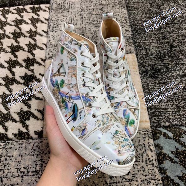 サイズ豊富 2020秋冬 クリスチャンルブタン Christian Louboutin偽物ブランド ハイトップシューズ