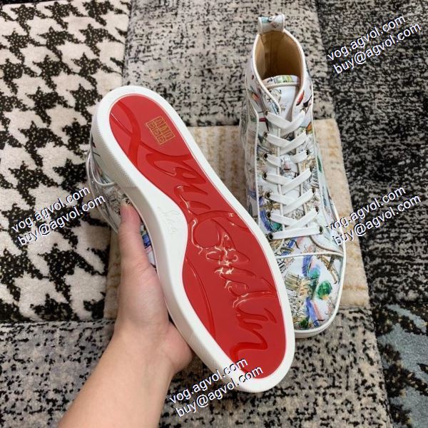 サイズ豊富 2020秋冬 クリスチャンルブタン Christian Louboutin偽物ブランド ハイトップシューズ