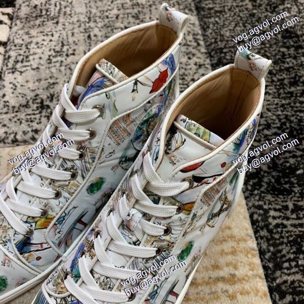 サイズ豊富 2020秋冬 クリスチャンルブタン Christian Louboutin偽物ブランド ハイトップシューズ