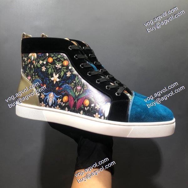 大好評 クリスチャンルブタン Christian Louboutinスーパーコピー 2020秋冬 ハイトップシューズ 
