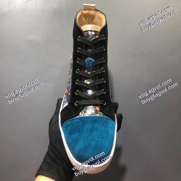 大好評 クリスチャンルブタン Christian Louboutinスーパーコピー 2020秋冬 ハイトップシューズ 
