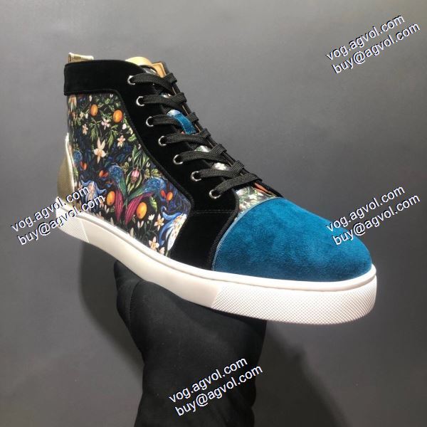 大好評 クリスチャンルブタン Christian Louboutinスーパーコピー 2020秋冬 ハイトップシューズ 
