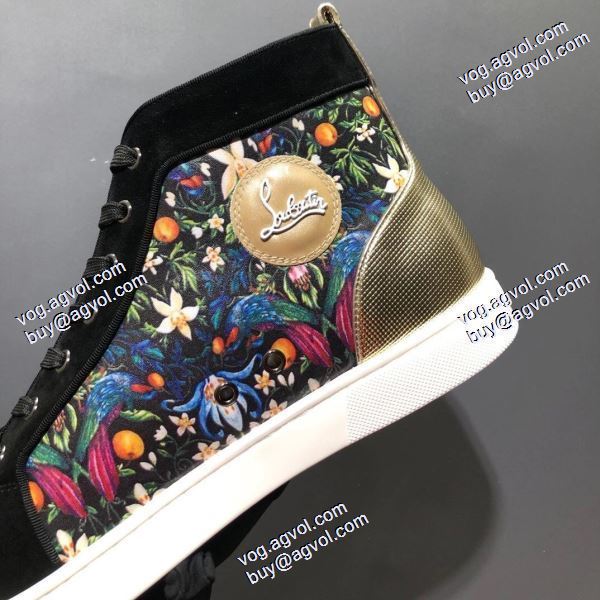 大好評 クリスチャンルブタン Christian Louboutinスーパーコピー 2020秋冬 ハイトップシューズ 