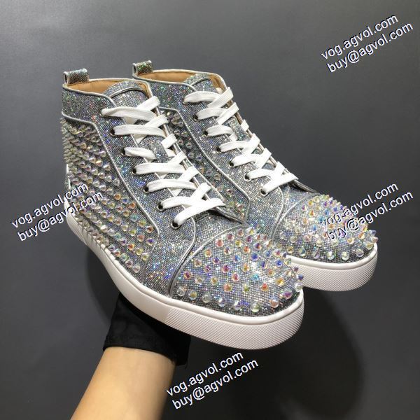 クリスチャンルブタン Christian Louboutin偽物ブランド ハイトップシューズ サイズ豊富 2020秋冬 