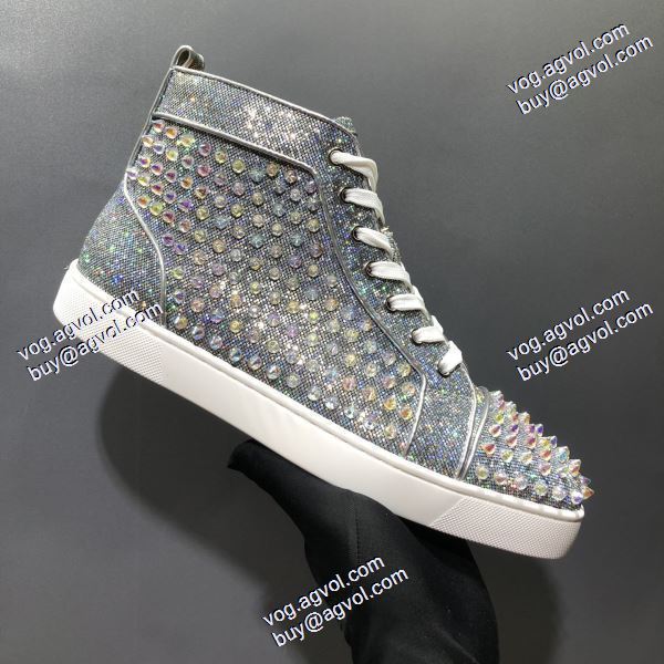 クリスチャンルブタン Christian Louboutin偽物ブランド ハイトップシューズ サイズ豊富 2020秋冬 