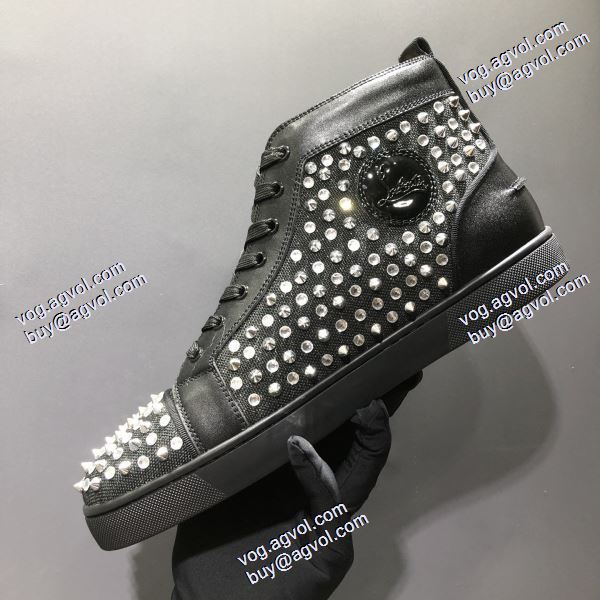 クリスチャンルブタン Christian Louboutinコピー ブランド 着心地抜群 ハイトップシューズ 2020秋冬 