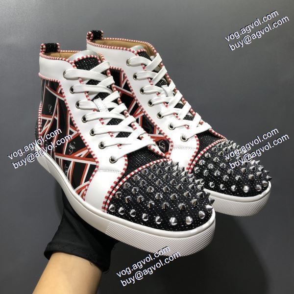 ハイトップシューズ クリスチャンルブタン Christian Louboutinコピー 落ち着いた感覚  2020秋冬 