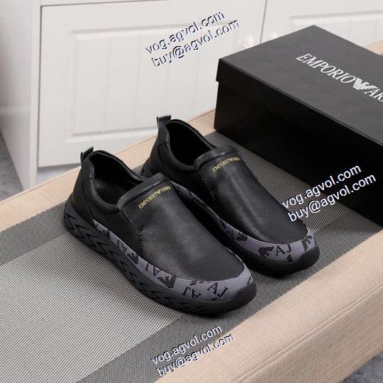 ARMANIブランド コピー 2色可選 2020AW 最安値に挑戦 脱ぎ履きしやすい/着脱しやすい