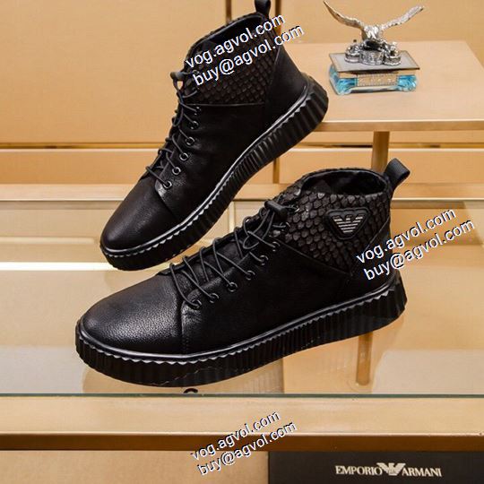 ファッション 人気 ハイトップシューズ おすすめ/オススメ 2020AW ARMANIコピー ブランド