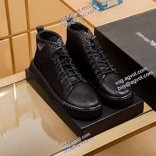 ファッション 人気 ハイトップシューズ おすすめ/オススメ 2020AW ARMANIコピー ブランド