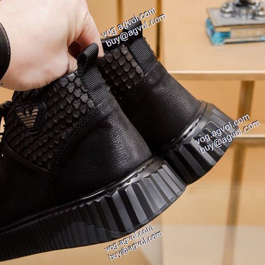 ファッション 人気 ハイトップシューズ おすすめ/オススメ 2020AW ARMANIコピー ブランド