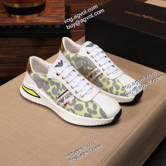 個性的なデザ 2色可選 2020AW ARMANIコピーブランド 流行を超えた定番シューズ 選べる極上 ランニングシューズ 