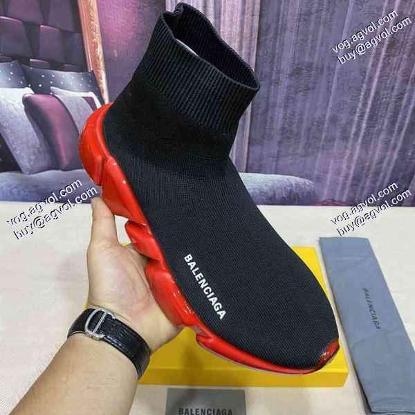 BALENCIAGA SPEED CLEARSOLE 3色可選 2020春夏新作 バレンシアガ スニーカー  魅惑ハイトップシューズ大好評