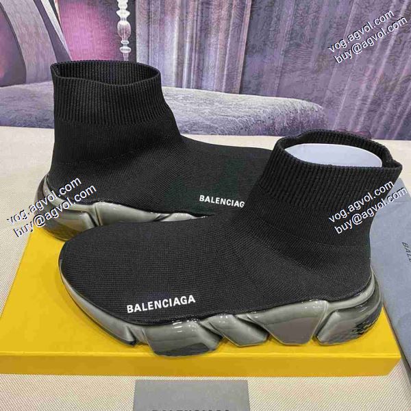 BALENCIAGA SPEED CLEARSOLE 3色可選 2020春夏新作 バレンシアガ スニーカー  魅惑ハイトップシューズ大好評