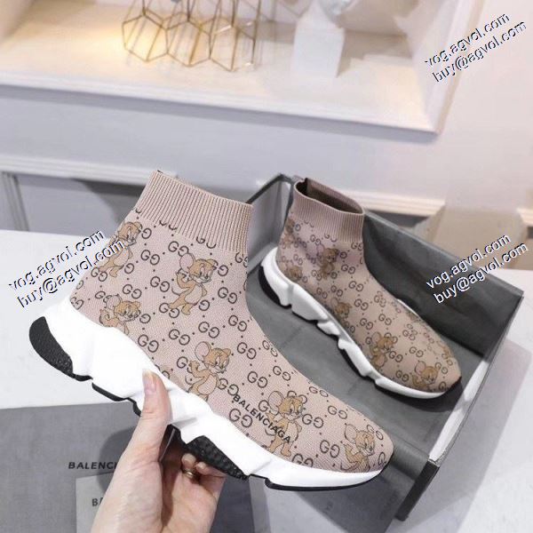 バレンシアガ大人キレイに仕立てる  BALENCIAGA  2020春夏新作ハイトップシューズお洒落自在