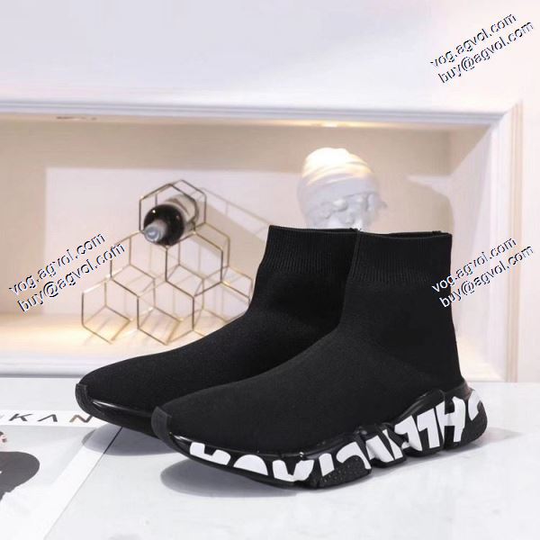 大絶賛2020春夏新作 BALENCIAGA ハイトップシューズ 主役になる存在感バレンシアガ SPEED SNEAKER GRAFFITI
