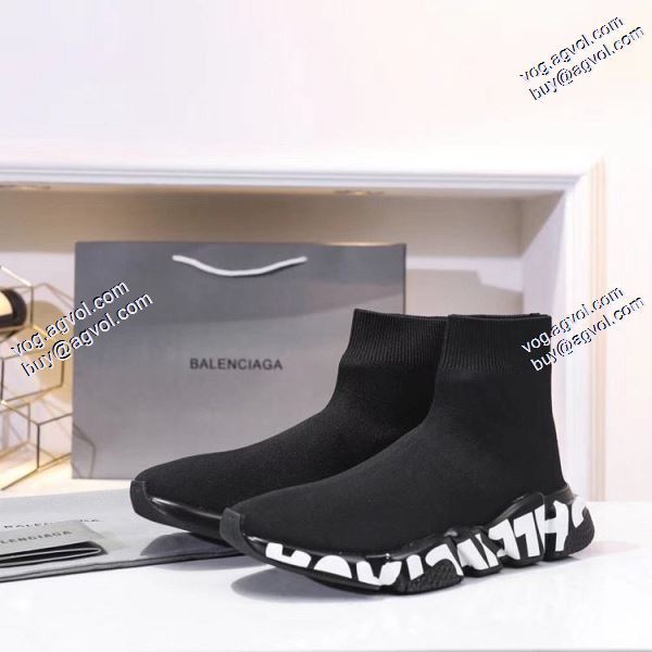 大絶賛2020春夏新作 BALENCIAGA ハイトップシューズ 主役になる存在感バレンシアガ SPEED SNEAKER GRAFFITI