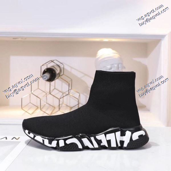 大絶賛2020春夏新作 BALENCIAGA ハイトップシューズ 主役になる存在感バレンシアガ SPEED SNEAKER GRAFFITI