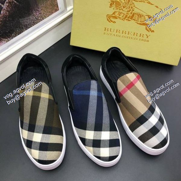 個性派3色可選バーバリー2020春夏新作 スニーカー/靴今からの季節にピッタリ高品質BURBERRY