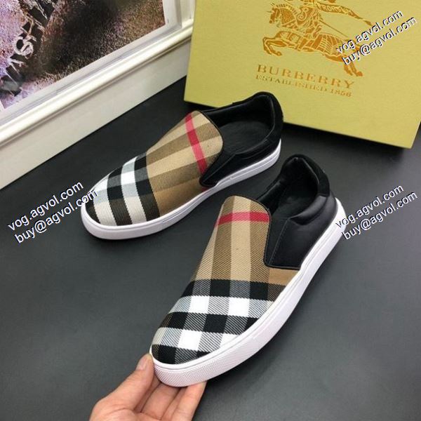 個性派3色可選バーバリー2020春夏新作 スニーカー/靴今からの季節にピッタリ高品質BURBERRY