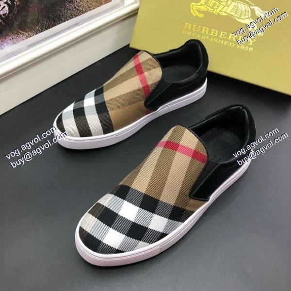 個性派3色可選バーバリー2020春夏新作 スニーカー/靴今からの季節にピッタリ高品質BURBERRY