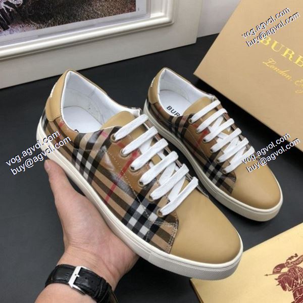 3色可選大絶賛BURBERRY 2020春夏新作バーバリー スニーカー/靴愛らしさ抜群