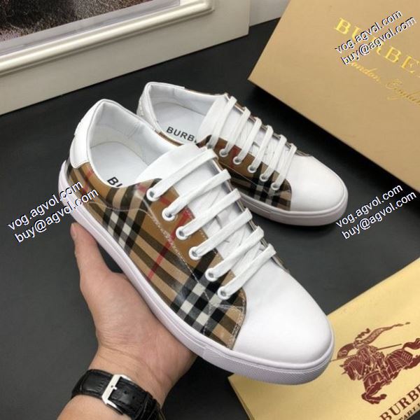 3色可選大絶賛BURBERRY 2020春夏新作バーバリー スニーカー/靴愛らしさ抜群