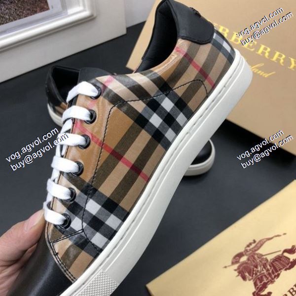 3色可選大絶賛BURBERRY 2020春夏新作バーバリー スニーカー/靴愛らしさ抜群