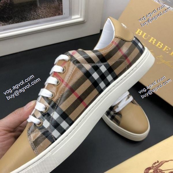 3色可選大絶賛BURBERRY 2020春夏新作バーバリー スニーカー/靴愛らしさ抜群