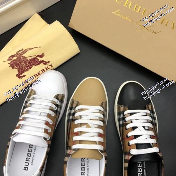 3色可選大絶賛BURBERRY 2020春夏新作バーバリー スニーカー/靴愛らしさ抜群