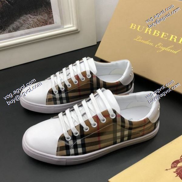 3色可選大絶賛BURBERRY 2020春夏新作バーバリー スニーカー/靴愛らしさ抜群