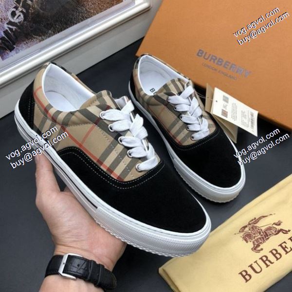 上質バーバリー2020春夏新作 BURBERRY スタイリッシュな印象スニーカー/靴