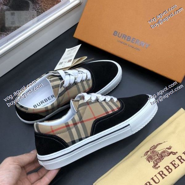 上質バーバリー2020春夏新作 BURBERRY スタイリッシュな印象スニーカー/靴