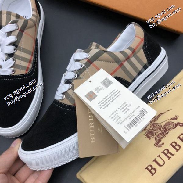 上質バーバリー2020春夏新作 BURBERRY スタイリッシュな印象スニーカー/靴