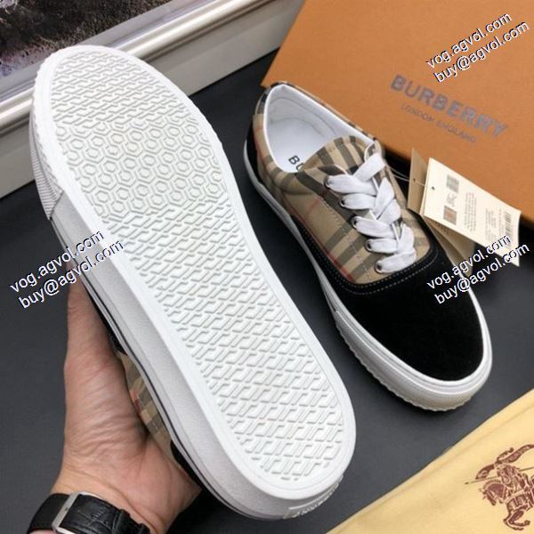 上質バーバリー2020春夏新作 BURBERRY スタイリッシュな印象スニーカー/靴
