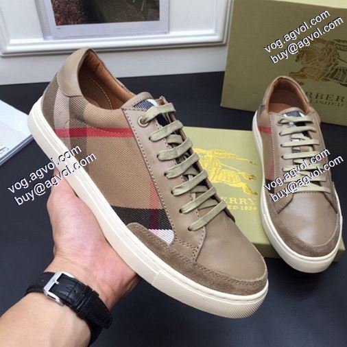 BURBERRY 2020春夏新作素敵バーバリー 2色可選雑誌掲載アイテムスニーカー/靴