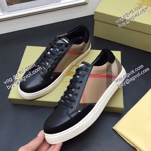 BURBERRY 2020春夏新作素敵バーバリー 2色可選雑誌掲載アイテムスニーカー/靴