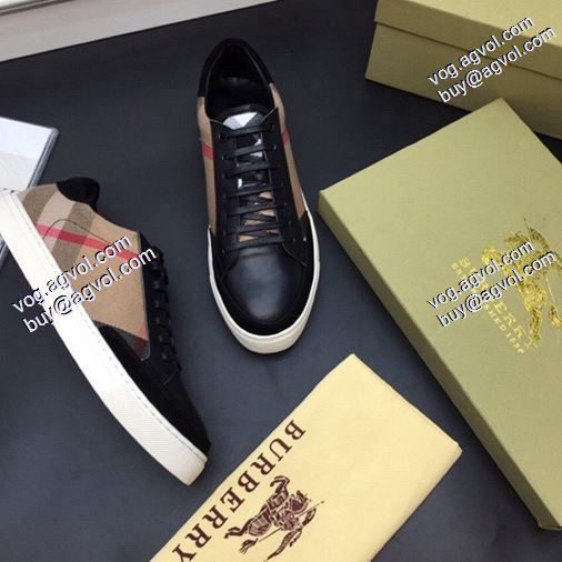 BURBERRY 2020春夏新作素敵バーバリー 2色可選雑誌掲載アイテムスニーカー/靴