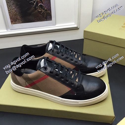 BURBERRY 2020春夏新作素敵バーバリー 2色可選雑誌掲載アイテムスニーカー/靴