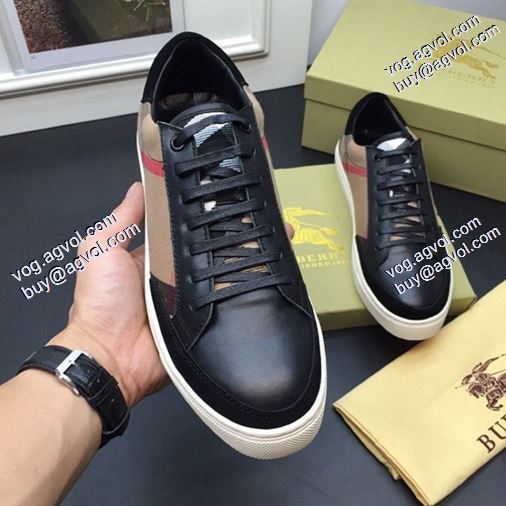 BURBERRY 2020春夏新作素敵バーバリー 2色可選雑誌掲載アイテムスニーカー/靴