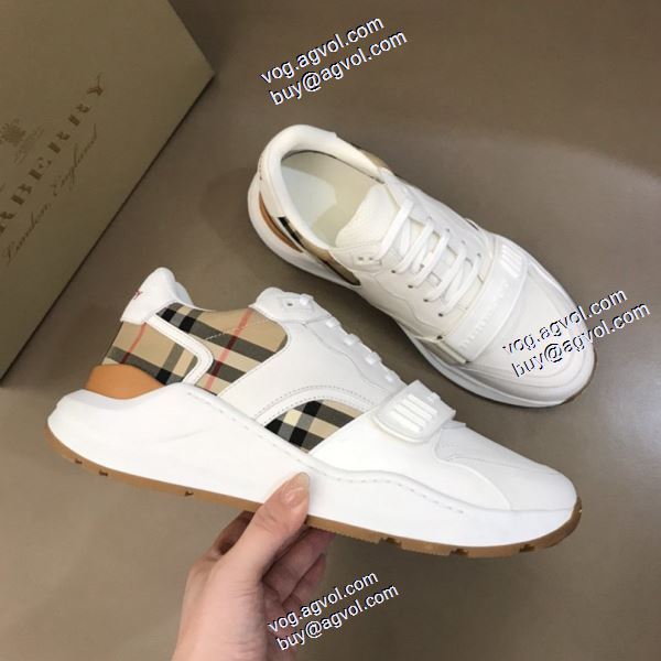ポップ 2色可選 2020AW ランニングシューズ  バーバリー BURBERRYスーパーコピー  個性的なデザ