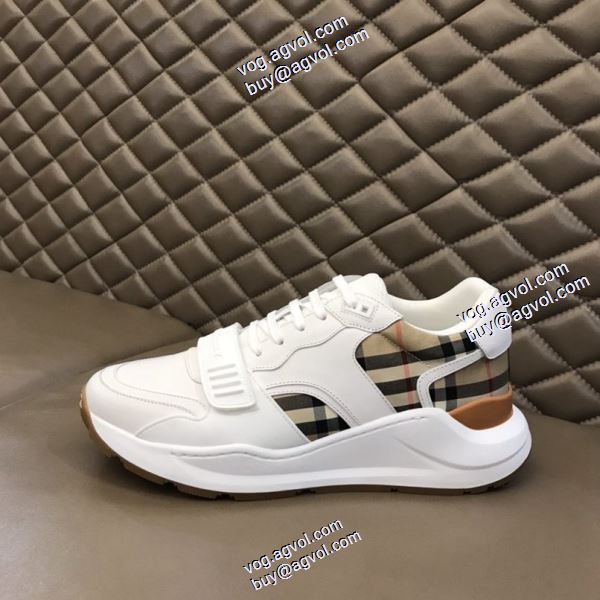 ポップ 2色可選 2020AW ランニングシューズ  バーバリー BURBERRYスーパーコピー  個性的なデザ