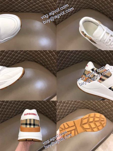 ポップ 2色可選 2020AW ランニングシューズ  バーバリー BURBERRYスーパーコピー  個性的なデザ