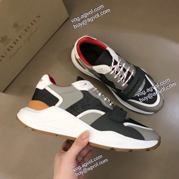 ランニングシューズ  豊富なサイズ バーバリー BURBERRYブランド 偽物 通販 着用 2020AW