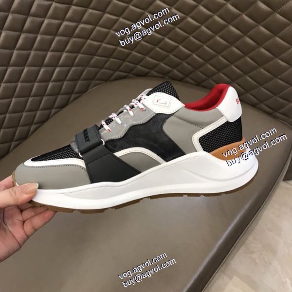 ランニングシューズ  豊富なサイズ バーバリー BURBERRYブランド 偽物 通販 着用 2020AW